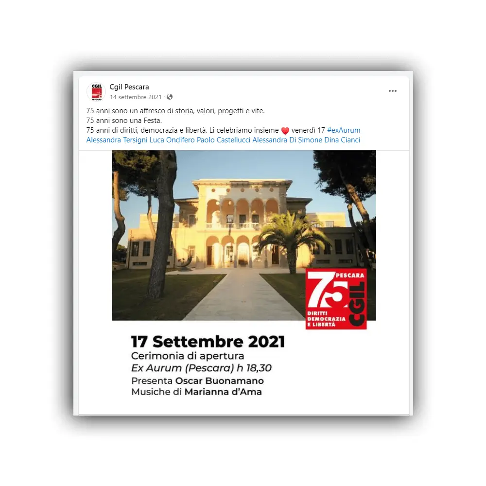 POst_per i 75 anni
